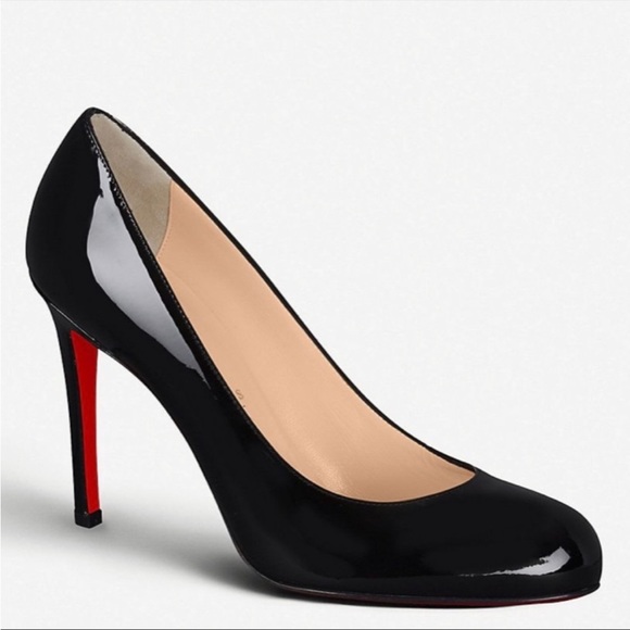 Christian Louboutin Shoes - Christian Louboutin shiny black pumps sz 7